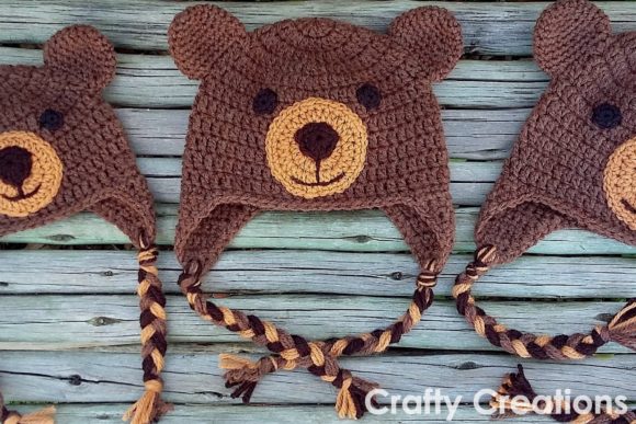 Bear Beanie Crochet Pattern: A Cozy Winter Accessory for the Whole Family