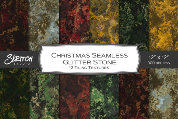 Christmas Seamless Glitter Stone Texture: Add Sparkle and Dimension to Your Crafting