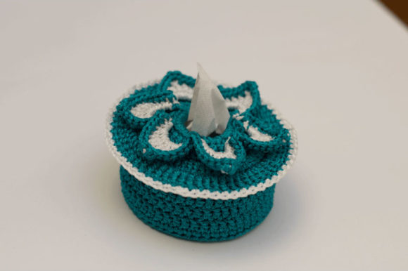 Crochet Pattern for Tissue Box