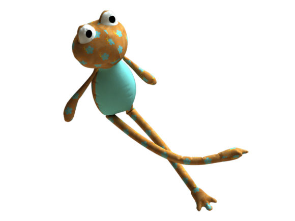 Frog Plush Pattern Resizing