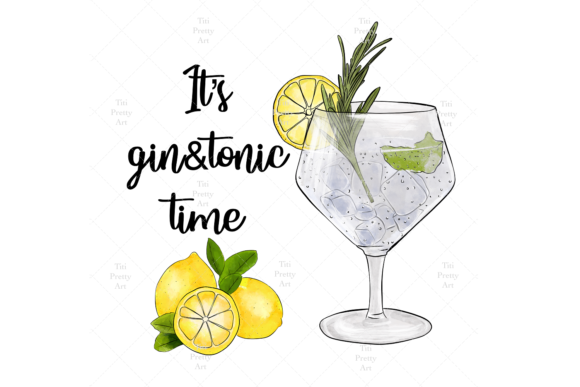 It's Gin and Tonic Time: Creative Drink Art