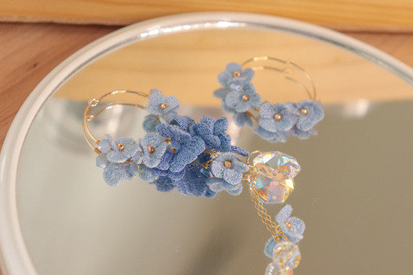 Micro Crochet Flower Earrings Pattern: A Delicate Craft for Modern Creators