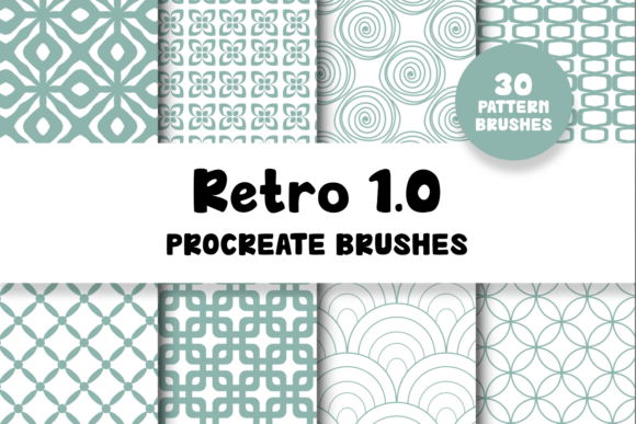Retro 1.0 Procreate Brushes: A Creative Tool for Retro Design