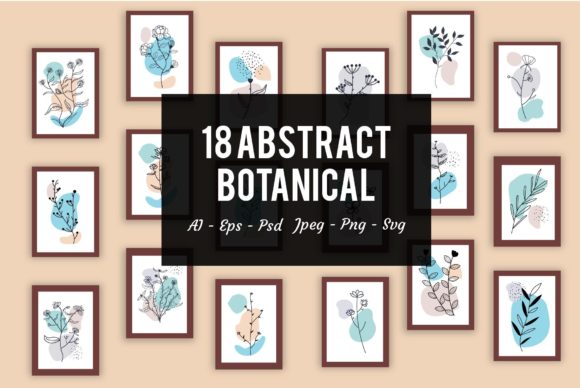 SALE 18 Botanical Boho Collection