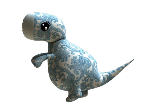 Tyrannosaur Plush Pattern Resizing