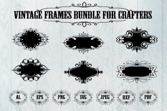 Vintage Gothic Frame: Timeless Elegance for Your Creative Projects
